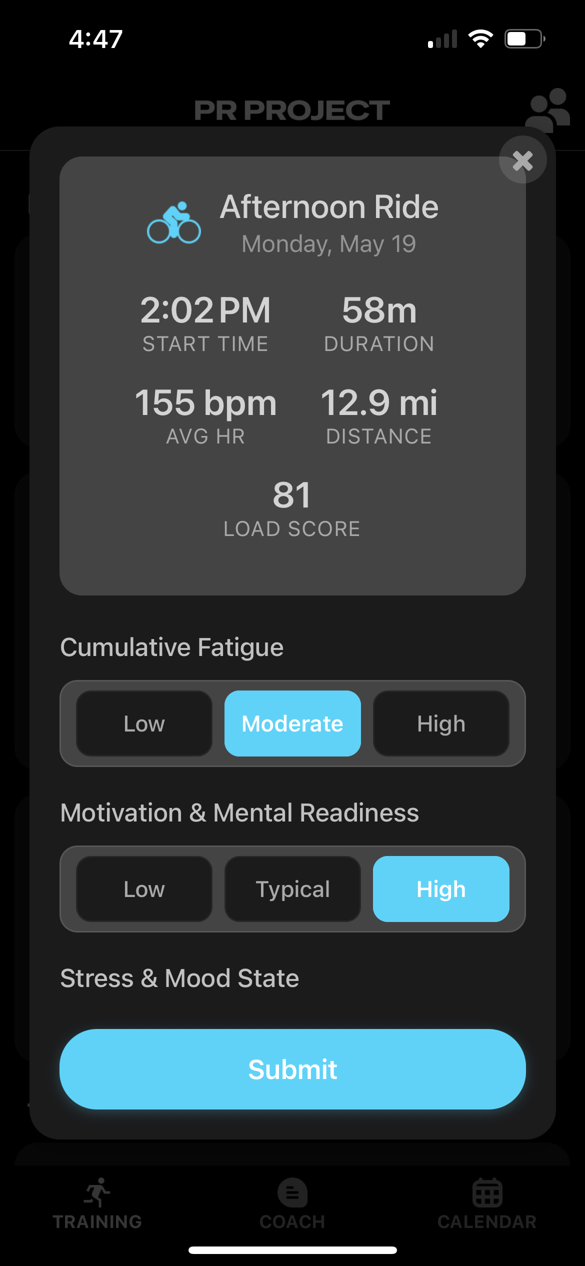 PR Project UI